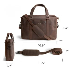 Classic Leather Briefcase