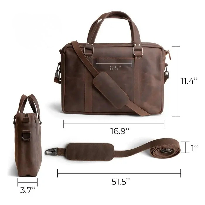 Classic Leather Briefcase