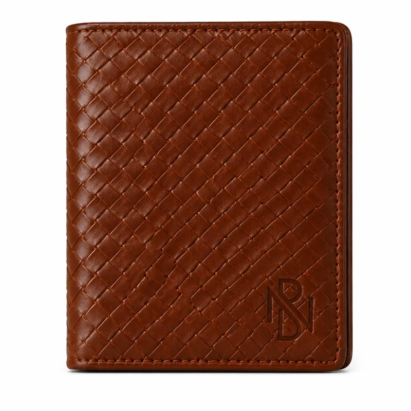 Heritage Woven Leather Wallet