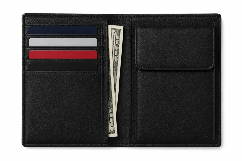 14f1ac9f-ee48-4c80-a84d-b0bcf41c197c Executive Long Wallet with Magnetic Closure