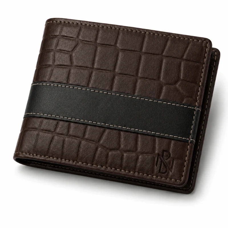 Bifold Wallet with RFID Blocking, Card Holder & Cash Pocket