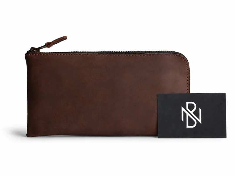 Large Zippered Wallet