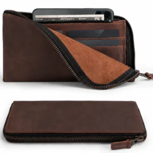 Large Zippered Wallet