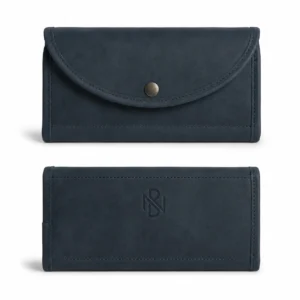 Single Snap Zippered Wallet