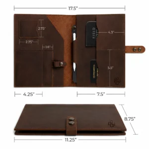 Leather Tablet Padfolio