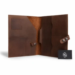 Leather Tablet Padfolio