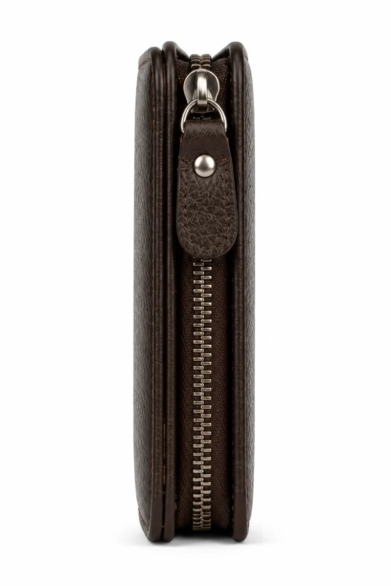 Heritage Zip Around Leather Wallet – BN Signature