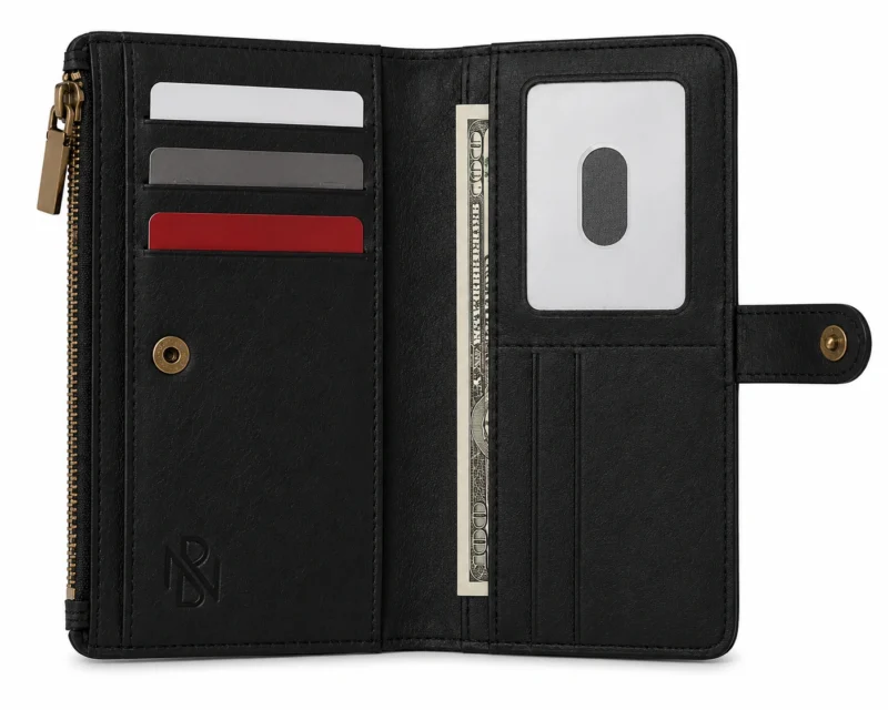 Executive Snap Closure Long Wallet