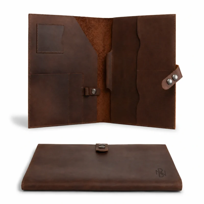 Leather Tablet Padfolio