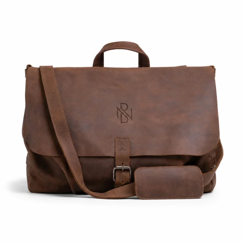 Vintage Mail Carrier Weekend Duffle