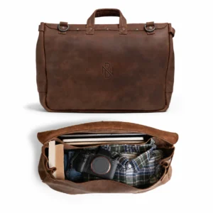 Vintage Mail Carrier Weekend Duffle
