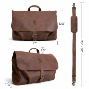 Vintage Mail Carrier Weekend Duffle