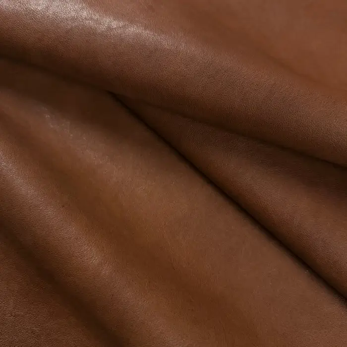 Italian Veg Tan Lamb Nappa, 2.5 oz  4 Colors - Image 3