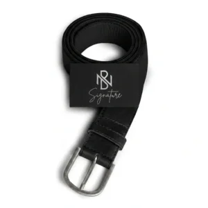 Classic Leather Belt with Glove Liner