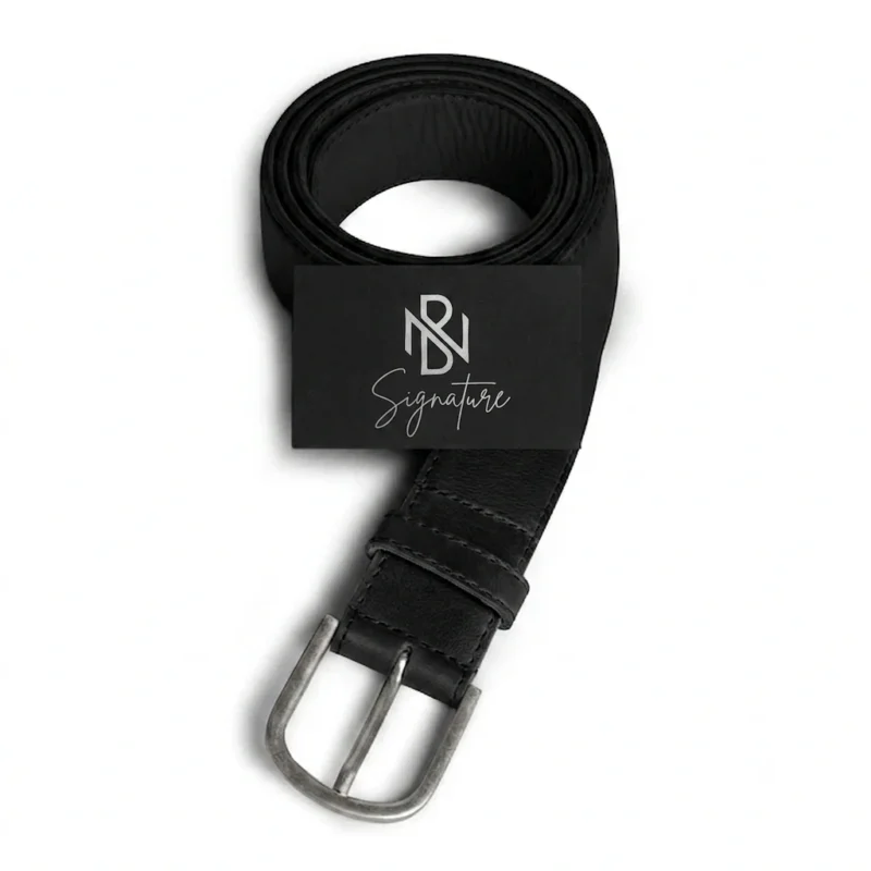 Classic Leather Belt with Glove Liner