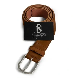 Classic Leather Belt with Glove Liner