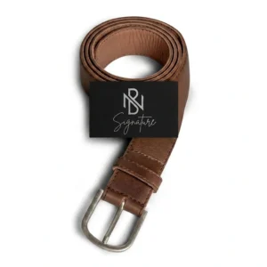 Classic Leather Belt with Glove Liner