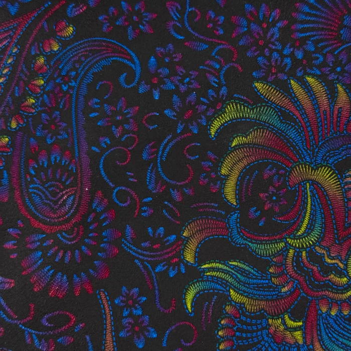 Floral Jacquard Nubuck Cow, 3 oz - 4 Colors - Image 8