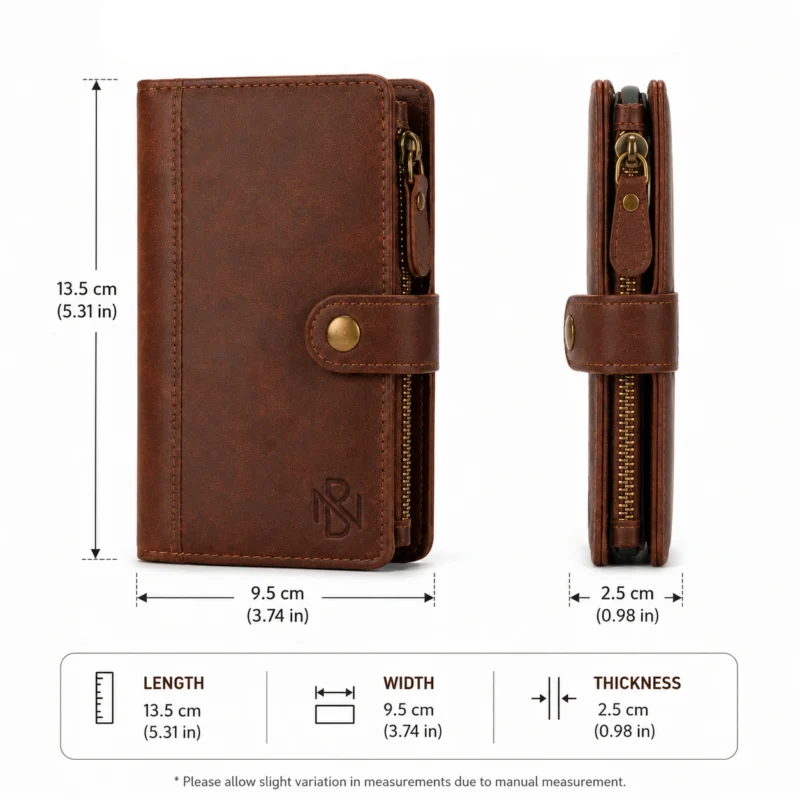 Executive Zip Around Long Wallet