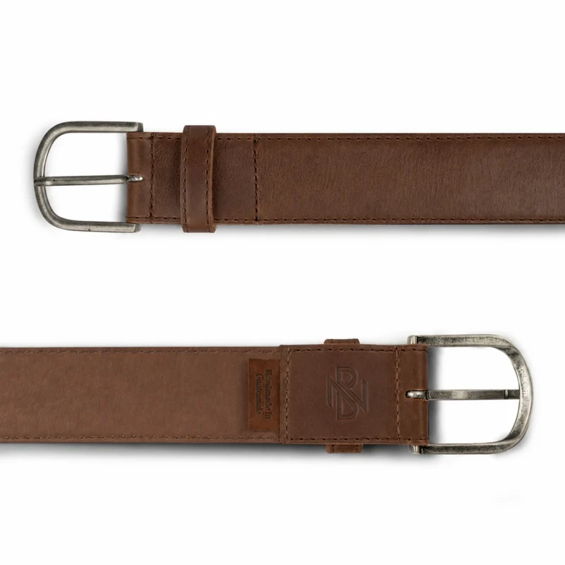 Classic Leather Belt with Glove Liner