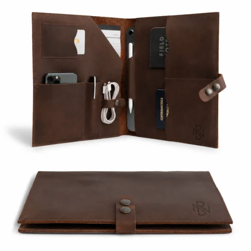 Leather Tablet Padfolio