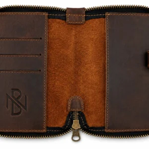 Zippered Passport Wallet