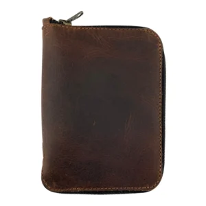 Zippered Passport Wallet