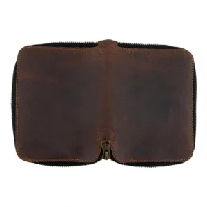 Zippered Passport Wallet