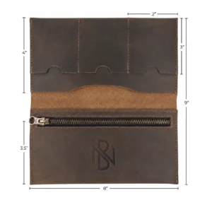 Large Wallet for Passport with Credit Card Slots