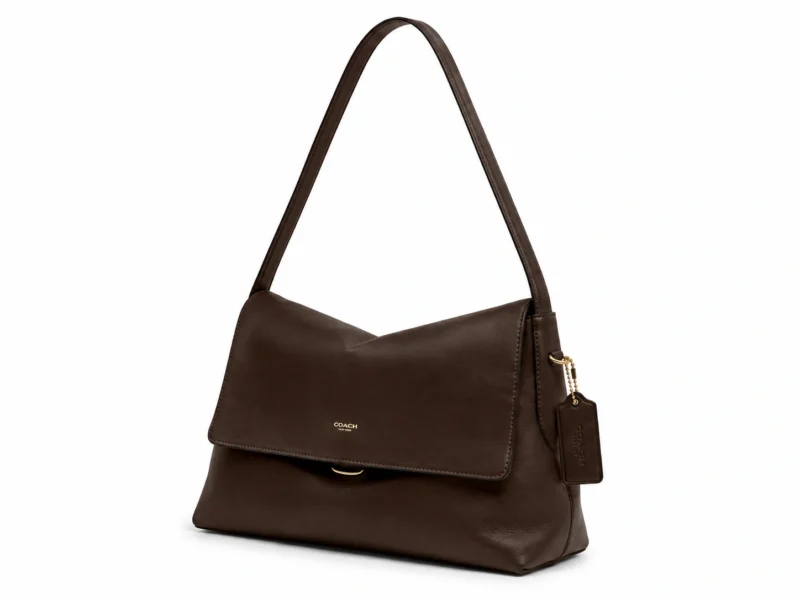 Classic Leather Shoulder Bag