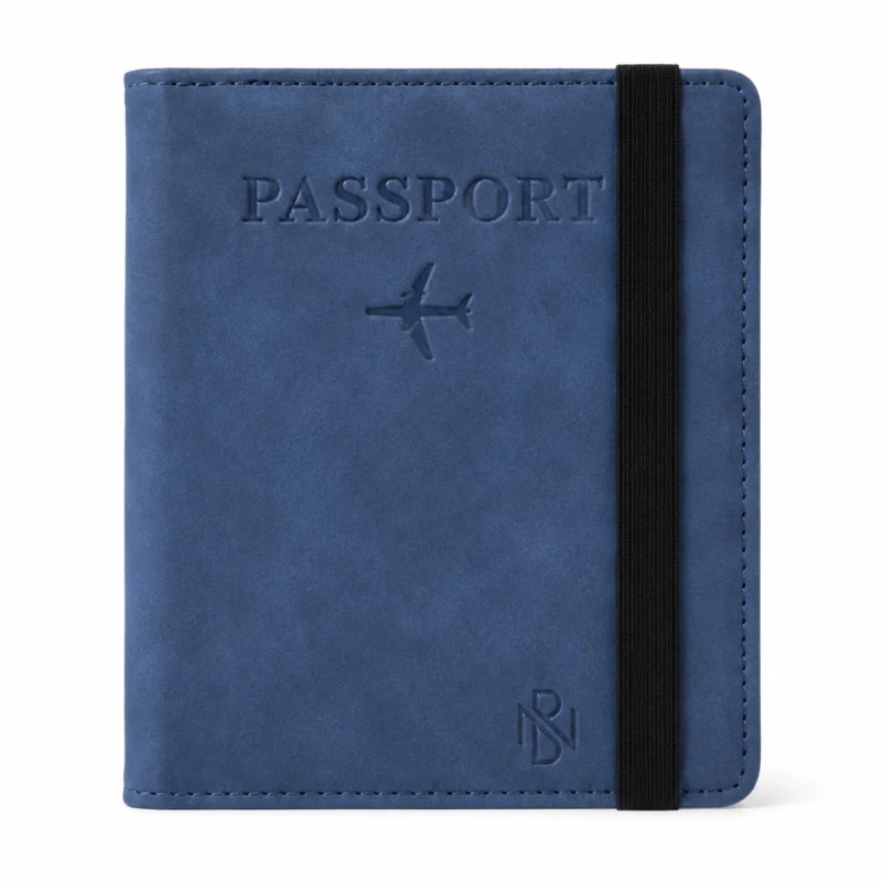 Leather Travel Passport Cover