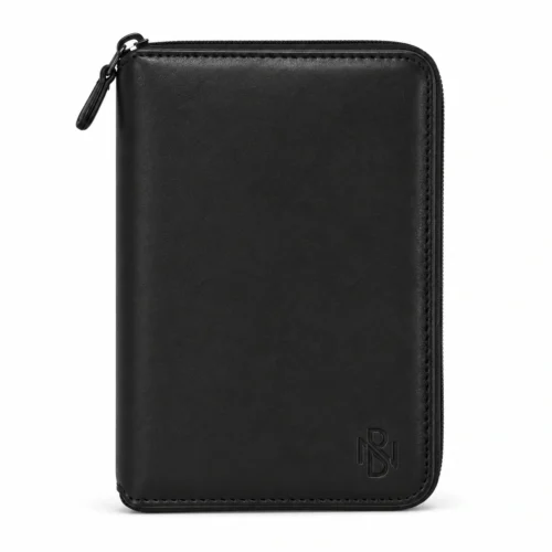 1 Leather Zip Travel Organizer