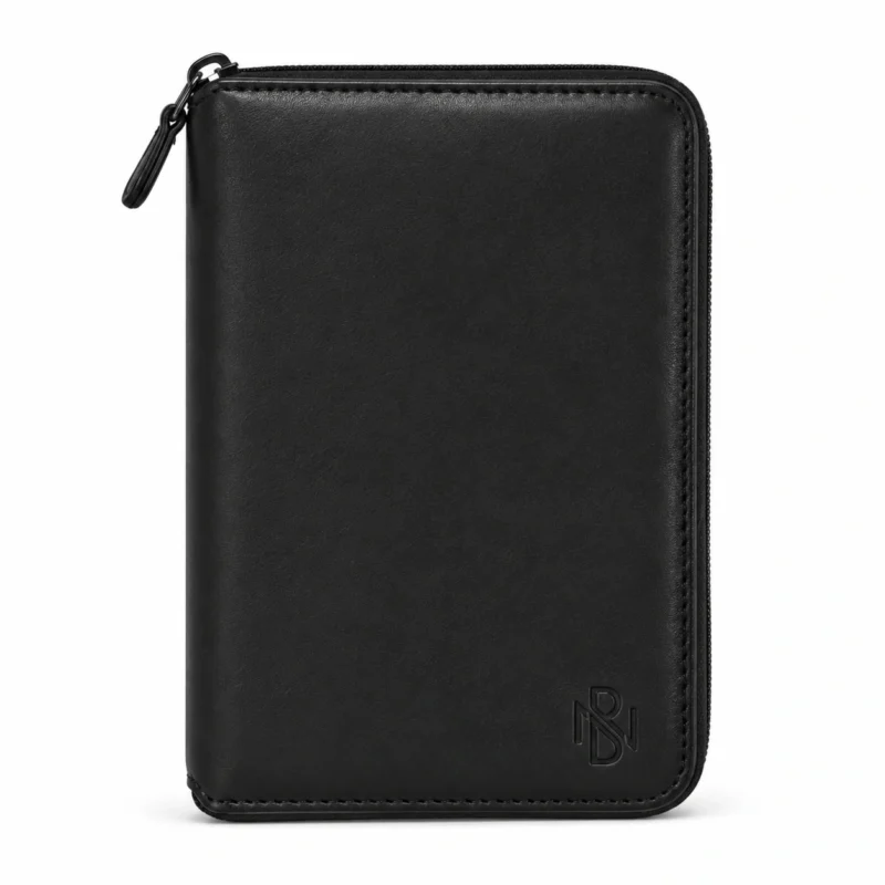 Leather Zip Travel Organizer