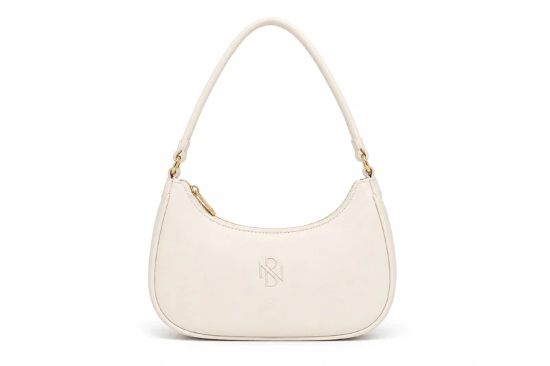 Leather Saddle Shoulder Purse
