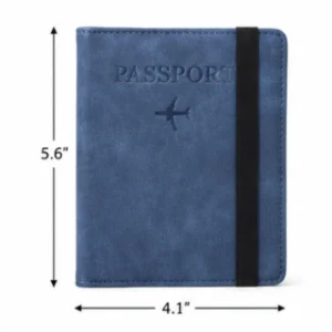 Leather Travel Passport Cover