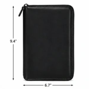 Leather Zip Travel Organizer