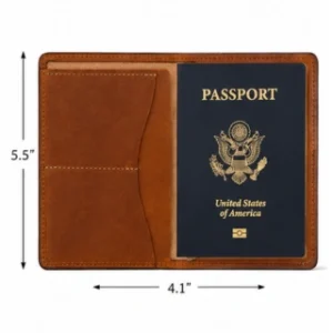 Leather Passport Wallet