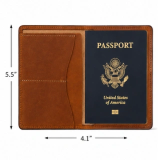 Leather Passport Wallet