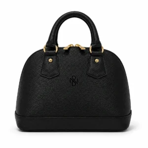 Classic Leather Dome Handbag