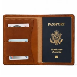 Leather Passport Wallet