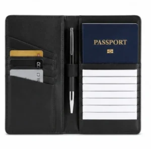 Executive Leather Travel Passport Holder