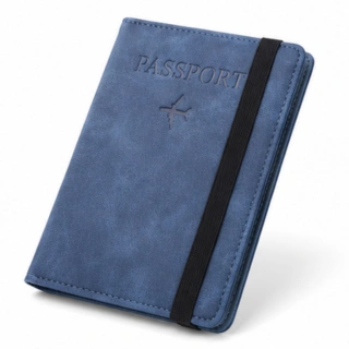 Leather Travel Passport Cover