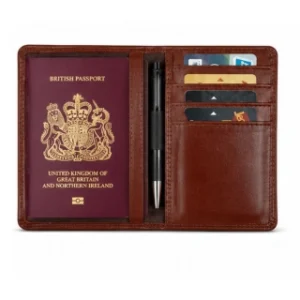 Leather Travel Passport Holder