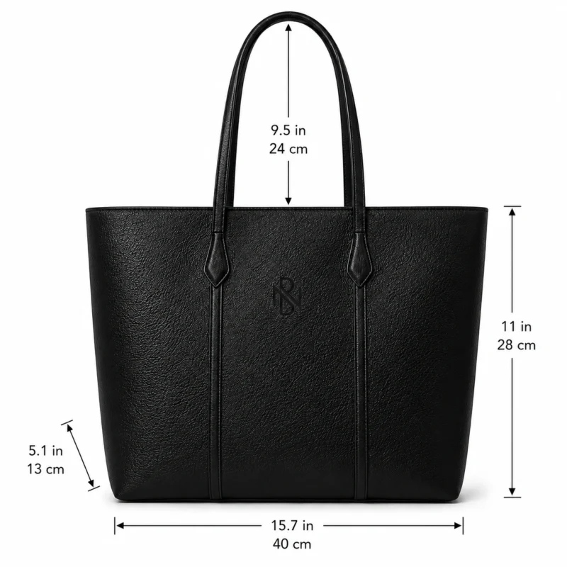 Classic Leather Tote Bag
