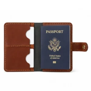 Premium Leather Passport Holder