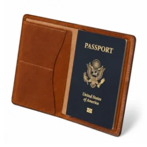 Leather Passport Wallet