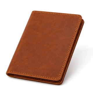 Leather Passport Travel Wallet