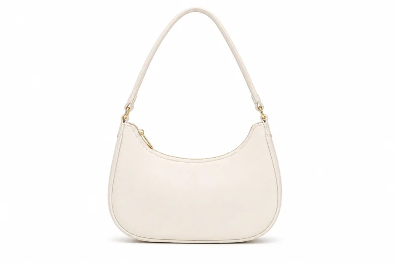 Leather Saddle Shoulder Purse
