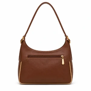 Leather Shoulder Hobo Bag