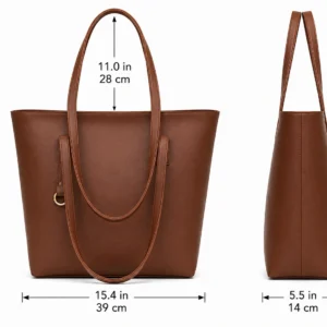 Large Leather Tote Bag